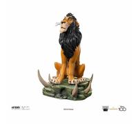 DISNEY - The Lion King - Scar Regular 1/10 Art Scale Statue Iron Studios