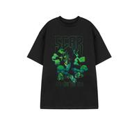 Disney Lion King Women's Scar 'Long Live The King' Black Graphic Tee | Classic Movie Crew Neck Top | Casual Wear Short Sleeve Pull-On Shirt