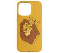 Disney The Lion King Simba and Mufasa Father and Son Case for iPhone 15 Pro Max