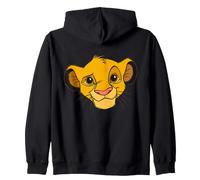 Disney The Lion King Simba Cub Big Face Costume Matching Zip Hoodie