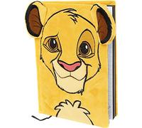 Disney The Lion King (Simba) Furry A5 Premium Notebook, yellow