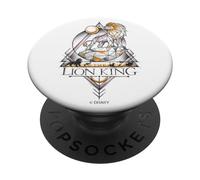 Disney The Lion King Simba Geometric Art PopSockets Swappable PopGrip