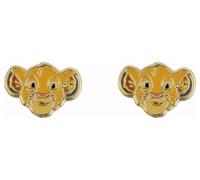Disney The Lion King Simba Gold Plated Stud Earrings