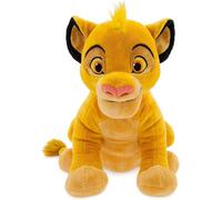 Disney Store Official Simba Medium Soft Toy, The Lion King, 33cm/13”, Plush Cuddly Classic Character, Little Lion with Embroidered Details and Soft Feel Finish