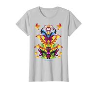 Disney The Lion King Simba Nala Animal Tower Cartoon C2 T-Shirt, Women, Silver Grey, X-Large