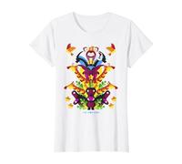 Disney The Lion King Simba Nala Animal Tower Cartoon C2 T-Shirt, Women, White, Medium