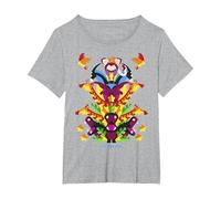 Disney The Lion King Simba Nala Animal Tower Cartoon C2 T-Shirt, Women's Plus, Heather Grey, 5X