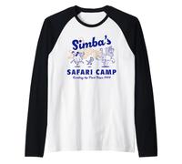 Disney The Lion King Simba's Safari Camp Timon and Pumbaa Raglan Baseball Tee