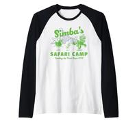Disney The Lion King Simba's Safari Camp with Timon & Pumbaa Raglan Baseball Tee
