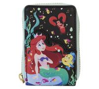 LOUNGEFLY Life Is The Bubbles Accordion Wallet - The Little Mermaid 35Th Anniversary
