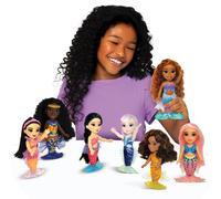 Disney The Little Mermaid Ariel and Sisters Petite Doll Set Includes (7) Dolls! Each Doll Comes with a Seashell Brush Each Dressed in Their Sig