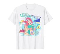 Disney The Little Mermaid Ariel Flounder Sebastian Poster T-Shirt