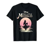 Disney The Little Mermaid Ariel Rock Moon Silhouette T-Shirt