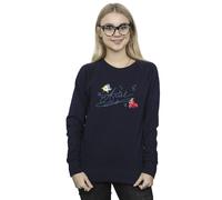 Disney Women's The Little Mermaid Ariel Sweatshirt in Navy | Size: Medium Disney Navy M