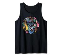 Disney The Little Mermaid Dance Beneath the Waves Tank Top, Men, Black, X-Large