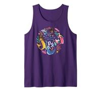 Disney The Little Mermaid Dance Beneath the Waves Tank Top, Men, Purple, Small