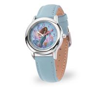 DISNEY The Little Mermaid Live Action Kids Time Teacher Analog Quartz Watch Blue Modern, blue, Modern