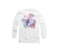 Disney The Little Mermaid Ocean Of Dreams With Ariel Long Sleeve T-Shirt, White | Size: Large Disney White L