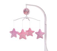 Disney The Little Mermaid Pink, Aqua & Coral Ariel Cute by Nature Musical Mobile, Coral, Pink, Aqua,