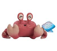 Disney The Little Mermaid Sebastian Small Plush Stuffed Animal, Crab, Officially Licensed Kids Toys for Ages 3 Up, Basket Stuffers and Small Gifts by Just Play