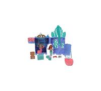 Disney The Little Mermaid Storytime Stackers Ariels Grotto Playset, Stackable Dollhouse with Small Doll and 10 Accessories, HLX16