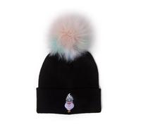 Disney The Little Mermaid Ursula Pom-Pom Knitted Beanie, Black (Kc427758Lmr) Multi