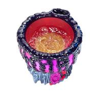 Disney The Little Mermaid Ursula's Magic Cauldron with Motion Activated Lights, Sounds & Music - Included Colour Changing Ariel Figurine and Potion-Making Accessories For Kids