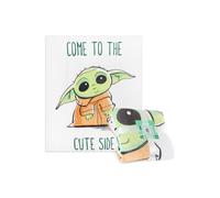 Disney The Mandalorian Baby Yoda Polar Fleece Blanket Multi