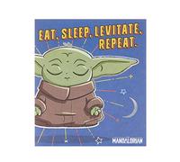 Disney The Mandalorian Birthday or Any Occasion Greeting Card With Envelope - Funny Design With Grogu Character - Blank Inside - The Friendship Is Strong With Us