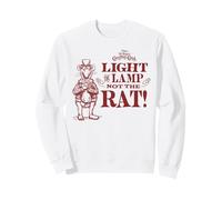 Disney The Muppet Christmas Carol Light the Lamp Not the Rat Sweatshirt