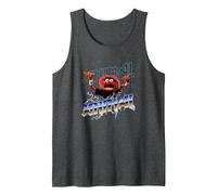 Disney The Muppets Animal Rock Portrait Tank Top, Men, Dark Heather Grey, Medium