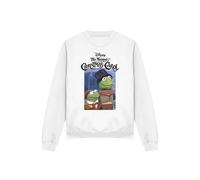 Muppets Disney The Christmas Carol Kermit Unisex Sweatshirt, White, Medium