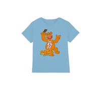 Muppets Disney The Fozzie Bear Dancing Kids T-Shirt, Light Blue, 7-8Y