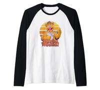 Disney The Muppets Fozzie Bear Wocka Wocka Portrait Raglan Baseball Tee
