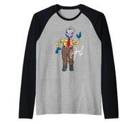 Disney The Muppets Gonzo the Great Big Pose Raglan Baseball Tee