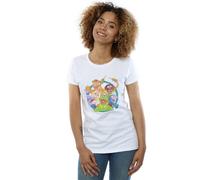 Disney The Muppets Group Circle Cotton T-Shirt In White White S