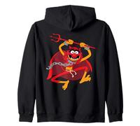Disney The Muppets Halloween Animal Mayhem Devil Costume Zip Hoodie