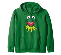 Disney The Muppets Kermit Big Face Zip Hoodie