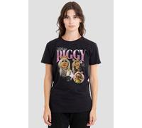 Disney The Muppets Miss Piggy Homage T Shirt, Black Black