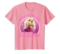 Disney The Muppets Miss Piggy Why Exercise Accessorize T-Shirt, Youth, Pink, Medium