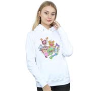Disney The Muppets Muppet Babies Colour Group Hoodie In White