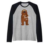 Disney The Muppets Rowlf the Dog Big Pose Raglan Baseball Tee