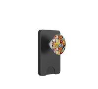 Disney The Muppets Stars of the Muppet Show Pattern PopSockets PopWallet for MagSafe
