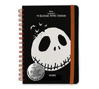 Disney The Nightmare Before Christmas A5 Notebook Hardback - Gifts, Merch | Bullet Journal, Dotted Notebook A5 Sketchbook | The Nightmare Before Christmas Disney Gifts, Stationery Supplies