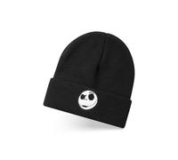 Disney The Nightmare Before Christmas Adult Black Beanie Hat Black