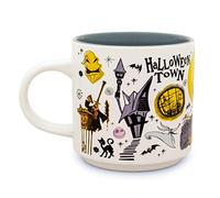 Disney The Nightmare Before Christmas Allover Icons Ceramic Stacking Mug | Holds 13 Ounces