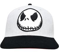 Disney The Nightmare Before Christmas Baseball Hat, Jack Skellington Cap, Heather Gray, One Size, Gray, One Size