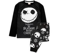Disney The Nightmare Before Christmas Boys Multicoloured Jack Skellington Long Sleeve Long Leg Pyjama Set - 7-8 Years