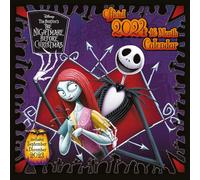 Disney The Nightmare Before Christmas Calendar 2024 - Month to a View Planner 30cm x 30cm, Disney Gifts for Women and Men, Disney Gifts for Girls and Boys, Kids Calendar - Official Merchandise