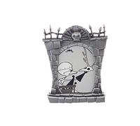 Disney The Nightmare Before Christmas - Dr. Finkelstein & Bonedeer Pin, Silver, no gemstone